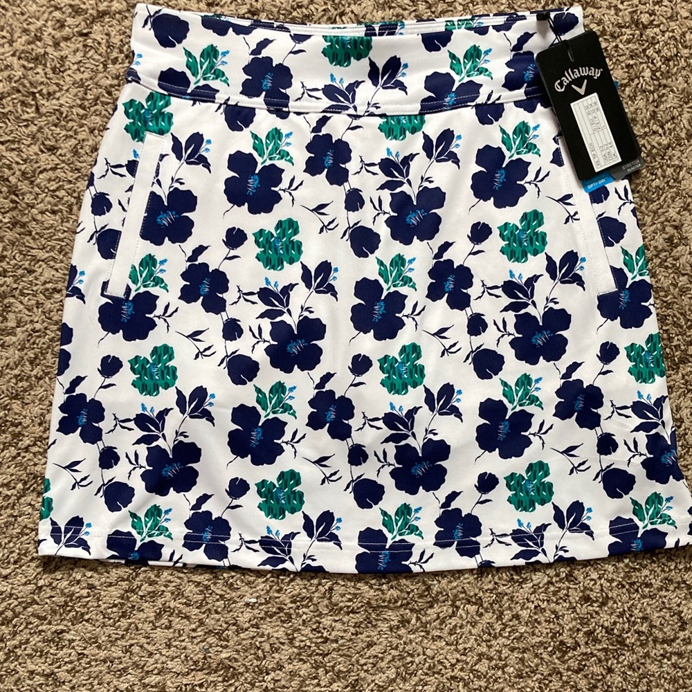 Callaway Floral Athletic Skort XS